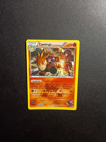 Carte pokemon camérupt team - carte,