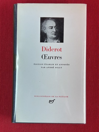 Diderot oeuvres gallimard la - oeuvres,