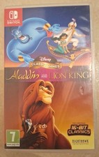 DISNEY CLASSIC GAMES : ALADDIN AND THE LION KING Jeu Nintendo SWITCH COMPLET