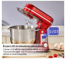 BioloMix Mélangeur sur socle de cuisine, mélangeur, moteur silencieux