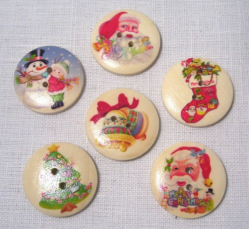 Boutons bois design - boutons,
