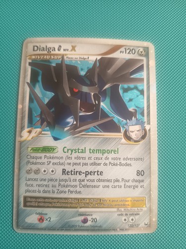 Carte pokémon dialga niv x - pokémon,