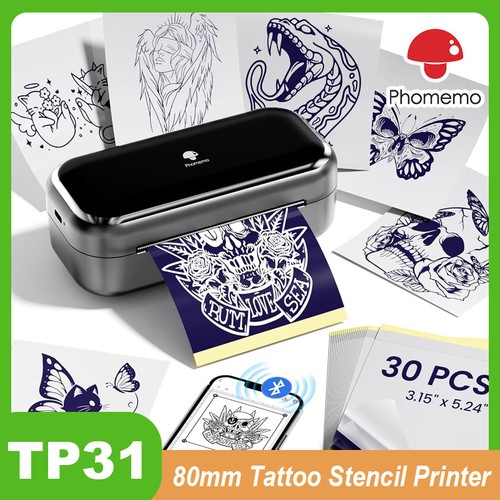Phomemo 80mm tattoo - phomemo, stencil