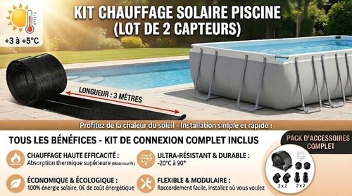 Chauffage solaire piscine hors - piscine,