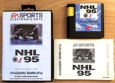 NHL 95 COMPLET BOÎTE NOTICE SEGA MEGADRIVE PAL EURO (FR) CIB OVP 1995 - Bon état