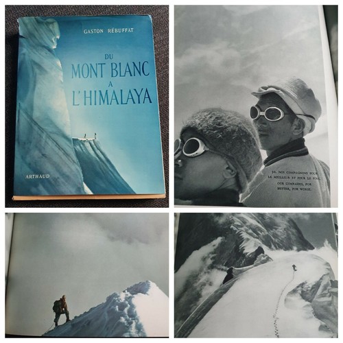 Gaston rébuffat mont - gaston, blanc