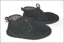 UGG Bottines boots Fourrées Velours Noir S/N3286  Taille 44 BON ETAT