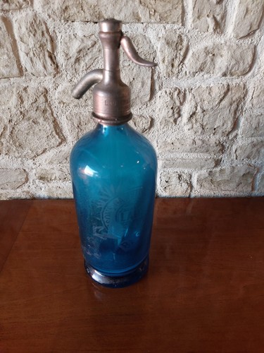 Bouteille siphon bleu - bleu, lauzal