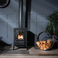 Poêle à bois Cheminées en Fonte -  Classe A+ 6,5 Kw 80m² mod. ARINA FUNDICIO IT