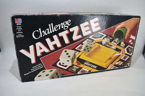 Challenge yahtzee 1992 jeux - yahtzee,