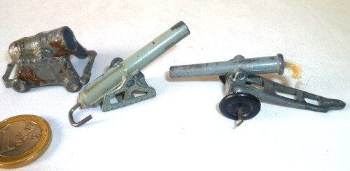 Jouet ancien canons plomb - 3,