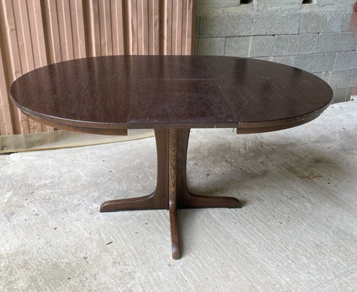 Table ronde rallonge - table,