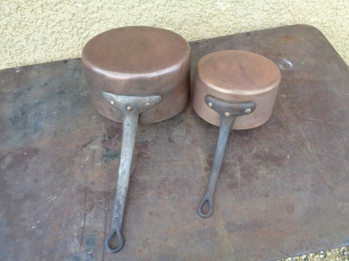 Ancienne casserole cheminee - casserole,