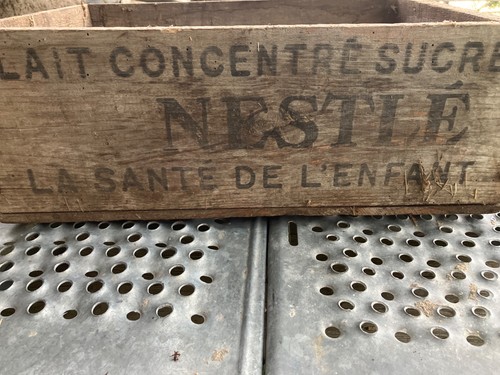 Ancienne caisse bois - ancienne, en