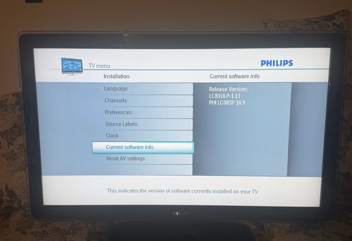 Phillips lcd full hd - lcd, tv,