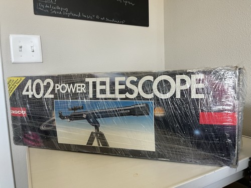 Tasco 402 power telescope - power,