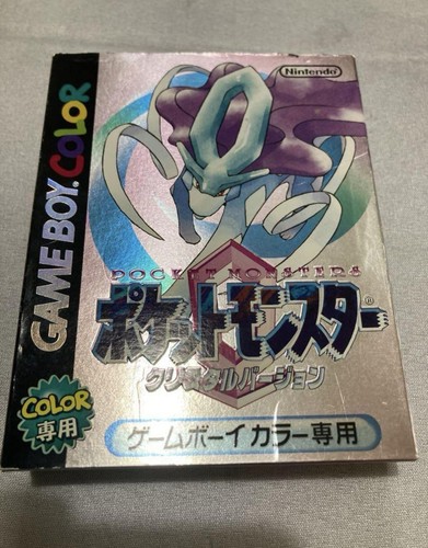 Pokemon version cristal gbc - pokemon,