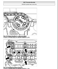 Manuel atelier Porsche Boxster- S - Cayman S (987) -2005-08 - Anglais (USB-pdf)