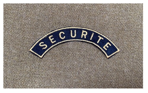 Insigne veste sécurité - insigne,