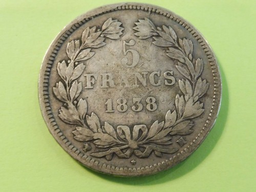 Ancienne monnaie frs argent - 5,
