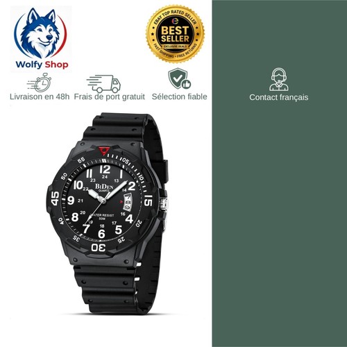Montre homme analogique - montre, à