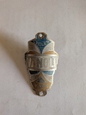 badge / plaque de cadre de vélo ancien de la marque VANOLI – Paris.