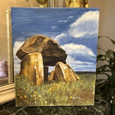 Huile Sur Toile Ancienne