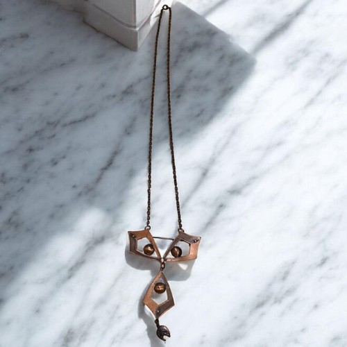 Collier ancien art déco - , fer