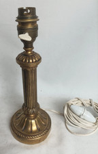 Ancienne petite lampe en bronze de style Empire en état de marche - Hauteur : 22