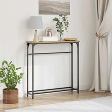 Table Console Table de Couloir Bout de Canapé Entrée Bois d'Ingénierie vidaXL