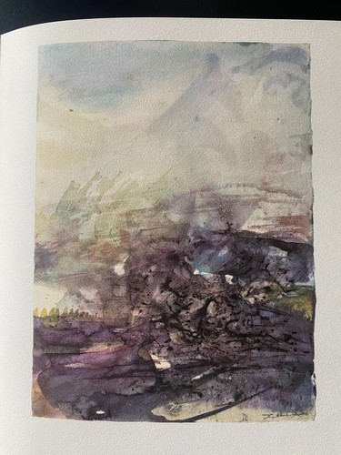 Zao wou gravure signée - wou-ki, :
