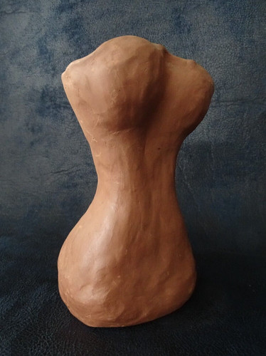 Vase sculpture buste femme - vase,