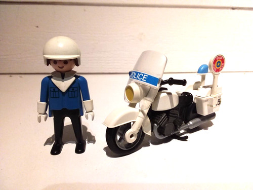 Playmobil moto police - playmobil,