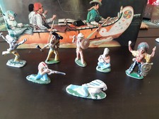 Lot 7 superbes indiens QUIRALU provenance France années 30/50