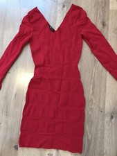 Robe  Bandage Femme Moulante Bordeaux Mango Taille XS