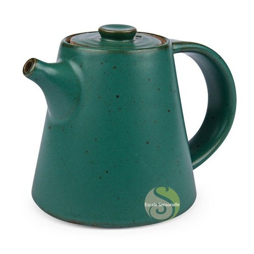 Théière céramique vert jade