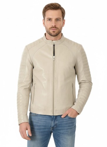 Veste homme cuir agneau - veste,