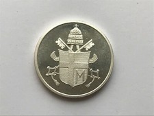 Pape John Paul II Argent