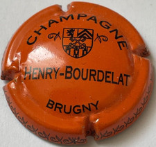 Capsule de champagne HENRY-BOURDELAT (5. orange et noir)