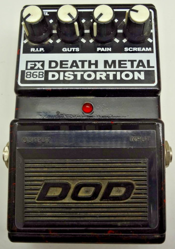 Vintage dod fx86 death - fx86-b, metal