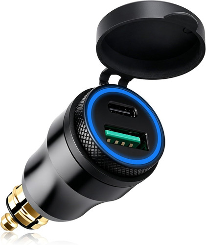 30w chargeur usb moto din - chargeur,