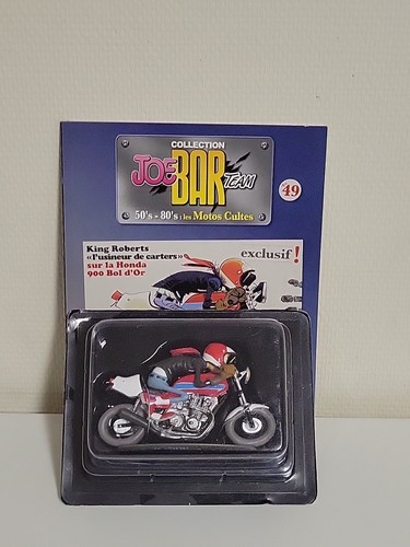 Figurine moto joe bar team - bar,