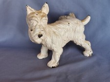 Hubbley usa butoir de porte vintage 1960 / chien Westie écossais levant sa patte