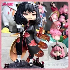 🌈Figurine Anya Forger – Cosplay Uchiha Itachi Spy x Family | Naruto 2 Têtes