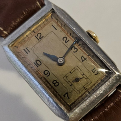 Montre vintage homme tank - montre, "tank"