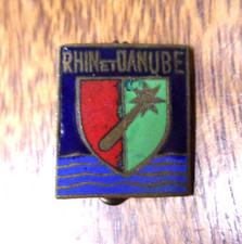 Insigne réduction ancien 1ère Armée " Rhin et Danube "- Colmar - FFL - De Lattre