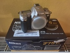 NIKON F75 SILVER TRES BON ETAT AVEC BOITE