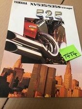 Yamaha XV535S XV535 Virago 535 XV brochure catalogue prospectus  moto