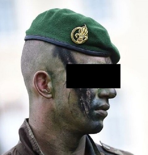 Beret vert légion - vert, etrangère