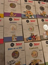 Lot de 18 Pièce 10 Euro Asterix Argent Serie Complète 2022